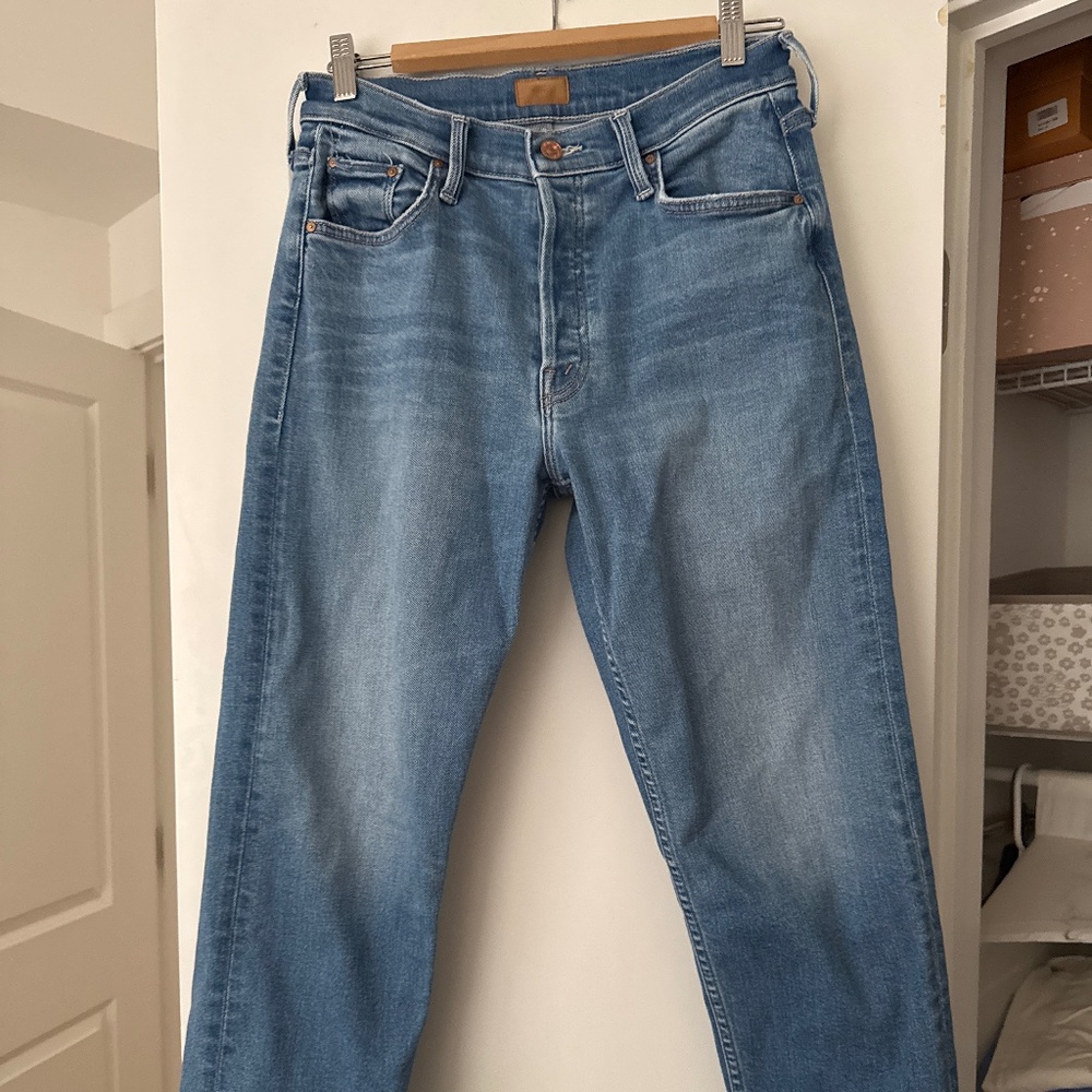 Mother Tomcat Cropped Jeans
